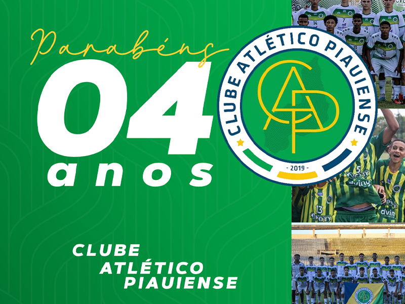 FFP parabeniza o Atlético Piauiense pelo 4º aniversário