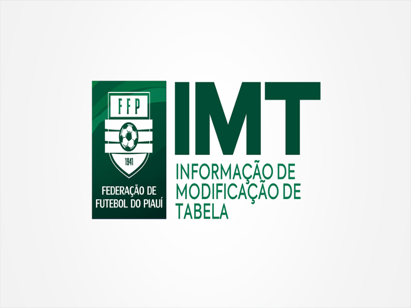 IMT – INFORMAÇÃO DE MODIFICAÇÃO DE TABELA