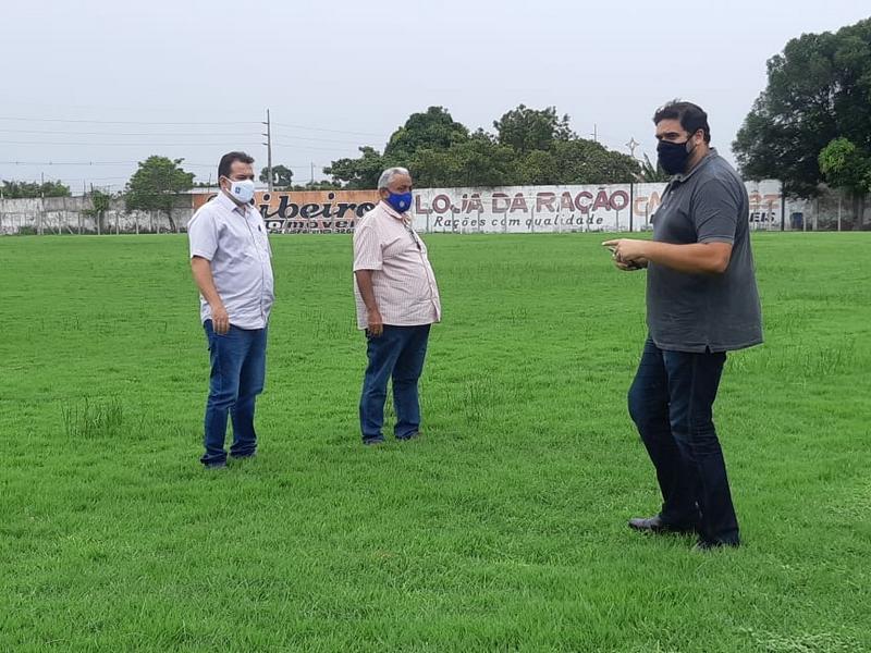 FFP realiza vistoria no Estádio Felipão, em Altos