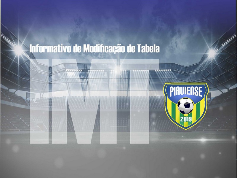 IMT - Três jogos sofrem alterações