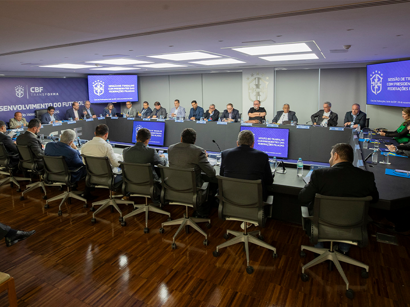 Presidente da FFP participa do lançamento do CBF Transforma