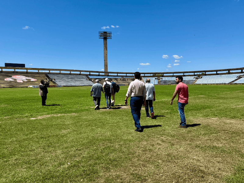 CBF realiza vistoria técnica no Albertão e FFP aponta melhorias