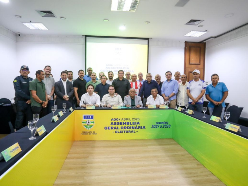 União e força: Robert Brown inicia novo ciclo à frente da FFP